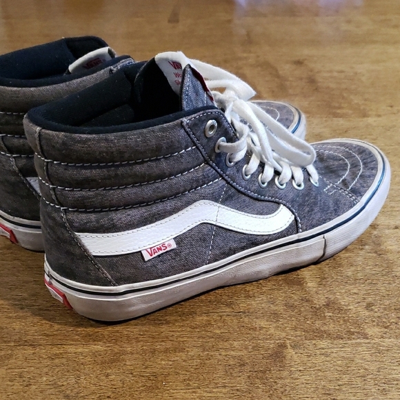 Vans Gray High-Top Sneakers - Picture 5 of 9